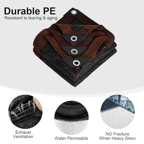 90% Sunblock Shade Cloth with Grommets (1m x 2m): image 4